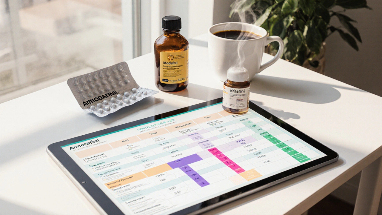 Armodafinil vs Alternatives: Detailed Comparison Guide