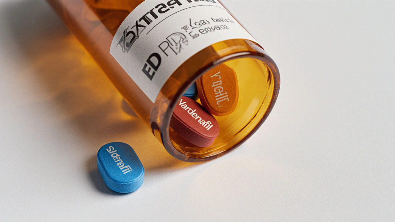 Extra ED Pack (Sildenafil, Tadalafil, Vardenafil) vs Other ED Options - Detailed Comparison
