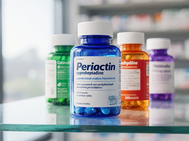 Periactin (Cyproheptadine) vs. Other Antihistamines: Detailed Comparison