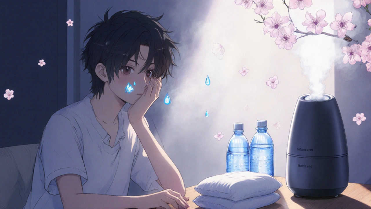 Dry Eye Management from Medications: Lubricants and Humidifiers