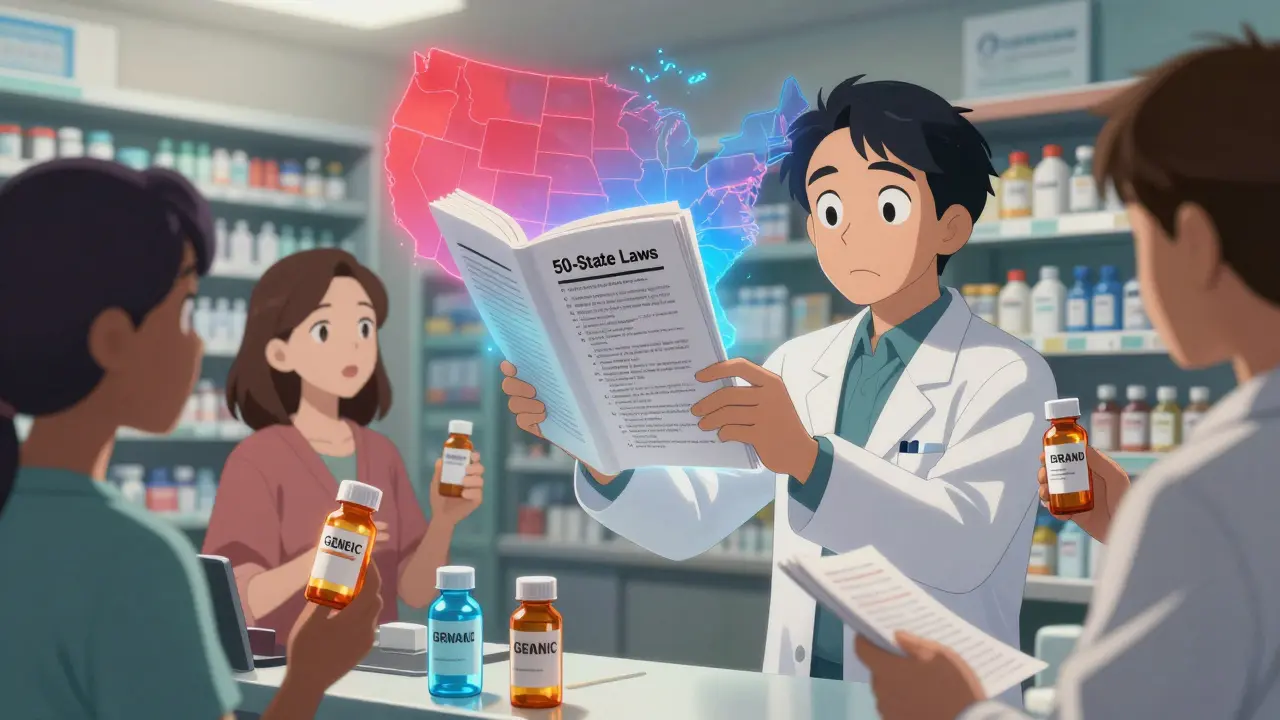 State Generic Substitution Requirements: Complete 50-State Reference